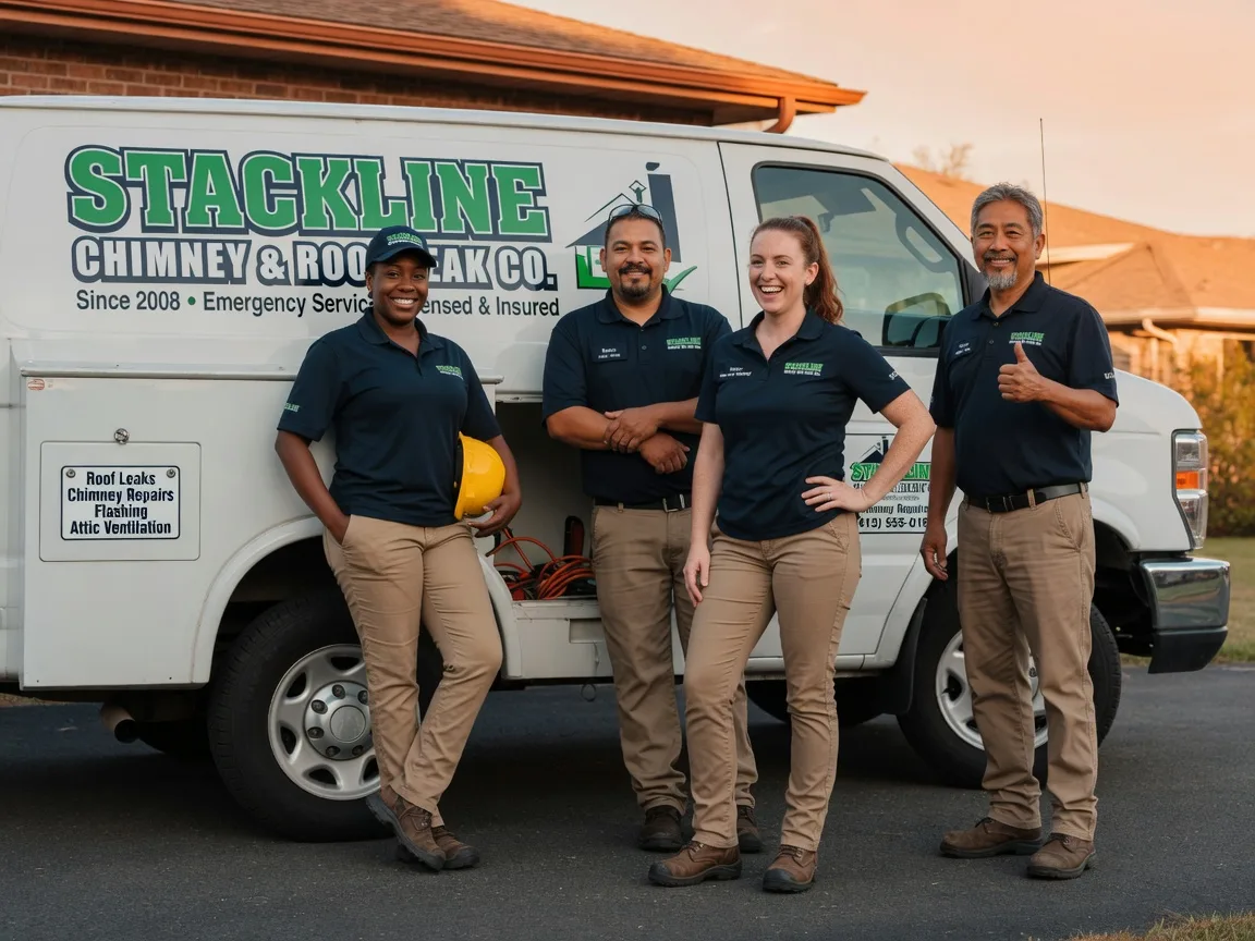 Chimney flashing repair company in Flanders, NJ
